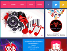Tablet Screenshot of expresolatino.com